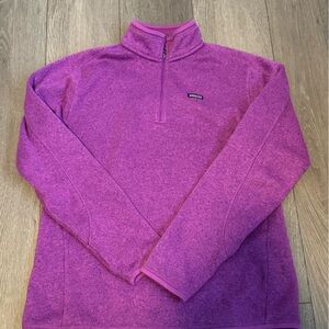Purple Quarter-Zip Pullover